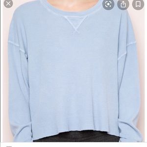Periwinkle brandy thermal top